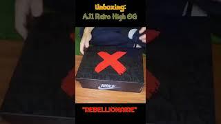 Unboxing - Air Jordan 1 Retro High OG - Rebellionaire