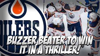 BUZZER BEATER + Leon Draisaitl Wins It! | Edmonton Oilers vs Winnipeg Jets Post-Game Coverage