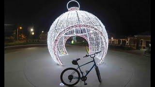 Christmas Lights by Bike at Thermal Belt Rail Trail & Downtown Forest City, NC