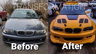 Building a BMW E46 GTR in 10 Minutes