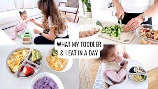 What My Toddler & I Eat In A Day | Healthy & Quick Meals | Annie Jaffrey
