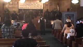 Pastor David Trainer & The Dr. Arthur Trainer Memorial Choir Singing The Lord Is Blessing Me