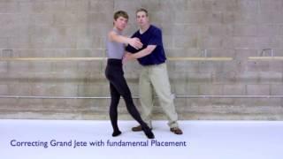 Ballet Conrad - Correcting Grand Jete with Placement