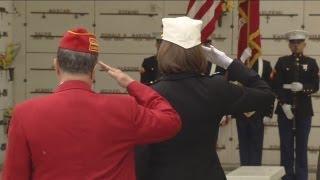 Marines honored in emotional ceremony