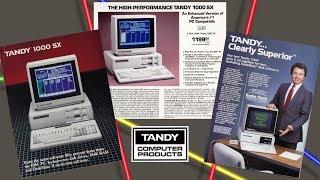 Tandy 1000SX Overview and Demonstration
