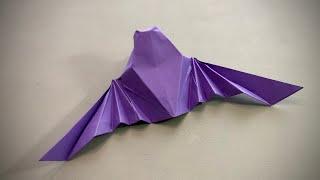 Оригами Летучая Мышь | Halloween | Origami Paper Bat