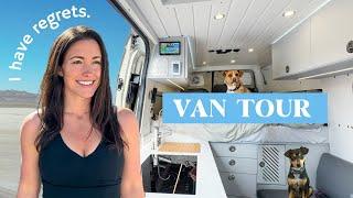 Van TOUR & biggest REGRETS after 5 YEARS on the Road FULL TIME (LUXURY 144 4x4 Sprinter)