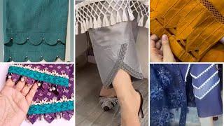 Beautiful trouser designs 2025 || Stylish capri designs || capri designs for Eid