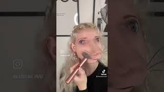 Makeup med TikTok rotte filter