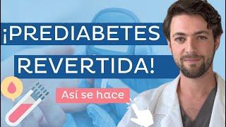 Así REVIERTES la PREDIABETES  ¿Cómo saberlo?