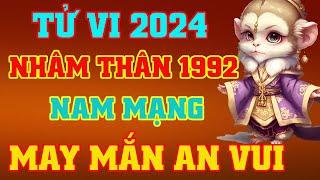 Tử Vi Tuổi Nhâm Thân 1992 Nam Mạng Năm 2024 - May Mắn An Vui