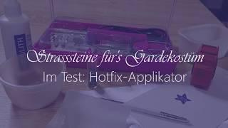 Tutorial: Strasssteine fürs Gardekostüm mit dem Hotfix-Applikator