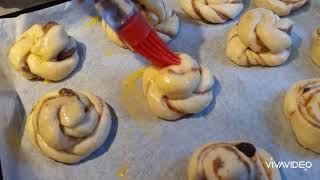 Булочки с корицей!!!  Kanelboller!!!