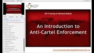 ICN Training on Demand: An Introduction to Anti-Cartel Enforcement