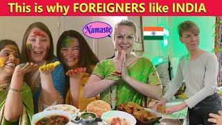 Foreigners try Indian Food l Indian Food Reaction  l Foreigners react to India  l