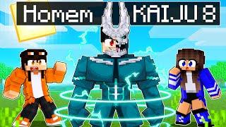 P3DRU tem o poder do KAIJU NO 8 no Minecraft