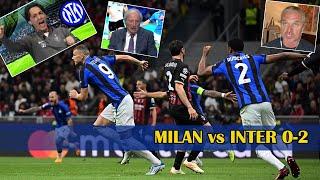 Milan-Inter 0-2 *Tramontana: primi 90' sono nostri * Solaroli: grazie a Maignan c'è ancora speranza.