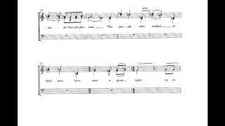 O Radiant Dawn (J. MacMillan) Score Animation