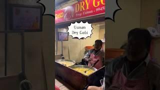Famous Usman Dry Gobi Mysore #foodie #thalapathyvijay #streetfood #foodvlog #viralshorts #mustvisit