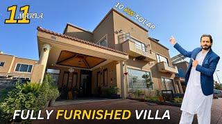 11 Marla Fully FURNISHED-ARTISTIC (With 10 KVa Solar)  Defence Villa For Sale DHA Islamabad