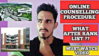 IMU CET ONLINE COUNSELLING PROCEDURE | AFTER RANK LIST | AJAY KHATI