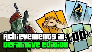 Overview of achievement icons in GTA SAN ANDREAS DEFINITIVE EDITION (REMASTERED TRILOGY)