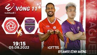 Hình chờ trước trận đấu Vòng 11 Night Wolf V. League 1 - 2022 Viettel FC -  Becamex Bình Dương VTV6.