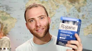 I'm Officially BALDING! MENS ROGAINE JOURNEY + How to Apply Rogaine