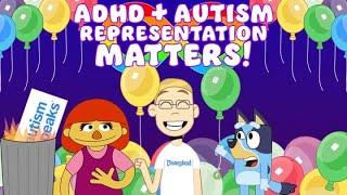 Balloons, Big Bird and Bluey! | Autism and ADHD Representation Matters! Episode 1