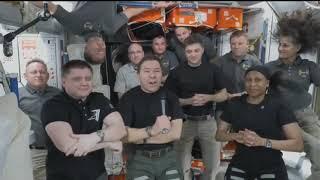 SpaceX Dragon Crew-8 Farewell Ceremony