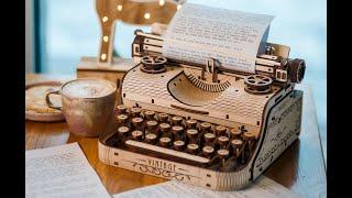 EWA Eco-Wood-Art - TYPEWRITER