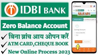 IDBI Bank Zero Balance Account Opening 2023 | LoanGK