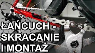 Serwis #1 Łańcuch - skracanie i montaż. How To Replace A Bicycle Chain.