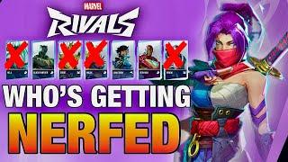 Marvel Rivals NERFS Coming Soon | Which Heroes are Getting Nerfed and When?