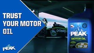 PEAK Motor Oil "Trust Your Motor Oil" Commercial with Danica Patrick