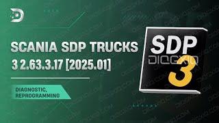 SCANIA DIAGNOS & PROGRAMMER TRUCKS 3 2.63.3.17 [2025.01] | SUPPORT  ‍