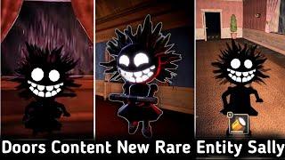 DOORS : New RARE ENTITY Window Sally | Doors Hotel Content Update New Entities Jumpscare