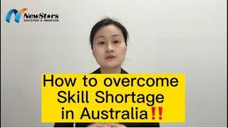 How to overcome skill shortage in Australia