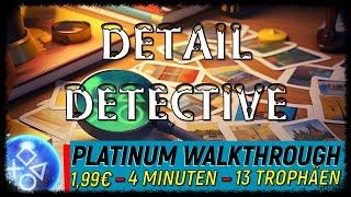 DETAIL DETECTIVE | Finde die Fehler bis zur Platin | Trophäen & Achievement Guide