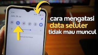 Cara Mengatasi Data Seluler yang Tidak mau Muncul di Android