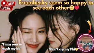 Freenbecky seem so happy to see each other️