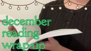 all the books I read in december | asmr