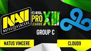 CS:GO - Natus Vincere vs. Cloud9 [Overpass] Map 1 - ESL Pro League Season 13 - Group C