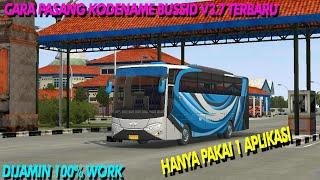 TURORIAL CARA PASANG KODENAME DI BUSSID V3.7 TERBARU DIJAMIN WORK 100%