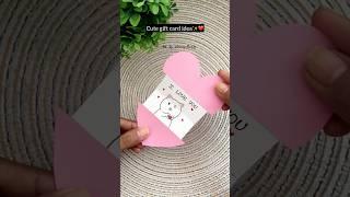 Handmade card for your loved ones | easy gift card ideas #diy #craft #handmade #giftideas #couple