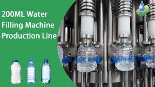 XGF24-24-8 200ml Water Filling Production Line, Water Bottling Machine Equipment - Luye Machinery