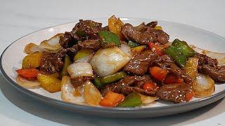 BEEF and Bell Pepper Stir Fry | PEPPER BEEF  Stir Fry