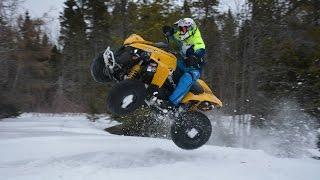 2015 1000 renegade | Full throttle Dual two brothers exhaust | DizeFilms