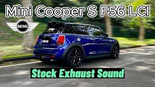 Mini Cooper S LCI F56 - Start Up Stock Exhaust Sound MID/Sport Mode