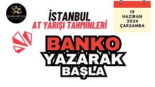 İSTANBUL ALTILISINA BANKO YAZARAK BAŞLA At Yarışı Tahminleri